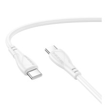 Кабель USB Borofone BX121 Type-C to Type-C 60W Білий ma38229_3667917