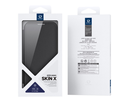 Чохол-книжка Dux Ducis Skin X Pro with MagSafe для Samsung Galaxy S25 Edge 5G (S937) Blue ma38704_3867952 6971824157765