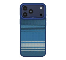Чохол Kajsa Resort Collection Gradient Stripe with MagSafe для iPhone 17 Pro Max Blue Plus O-Ring ma95866_248879 2020000507185