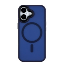 Чохол TPU+PC ShadowMat with MagSafe для iPhone 17 Dark Blue ma38953_3869059 2020000497769