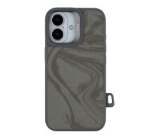 Чохол Kajsa Glamorous Collection Fluid Art with MagSafe для iPhone 17 Grey ma96245_249650 2020000507703