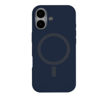 Чохол Glow Silicone Case with Magsafe для iPhone 17 Dark blue ma37986_3666767 2020000502272