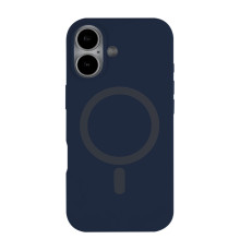 Чохол Glow Silicone Case with Magsafe для iPhone 17 Dark blue ma37986_3666767 2020000502272