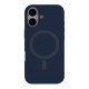 Чохол Glow Silicone Case with Magsafe для iPhone 17 Dark blue ma37986_3666767 2020000502272