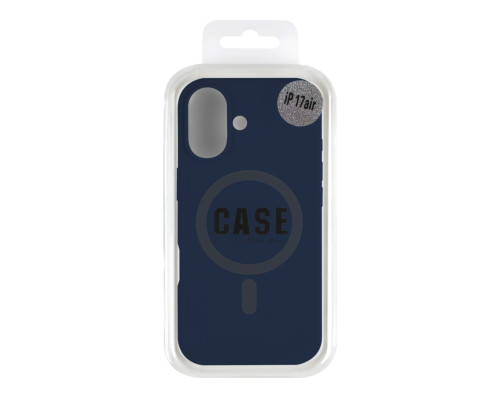 Чохол Glow Silicone Case with Magsafe для iPhone 17 Dark blue ma37986_3666767 2020000502272