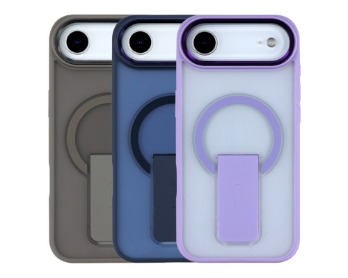 Чохол TPU+PC FlexGuard Magnetic Ring Stand для iPhone 17 Air Titanium ma38101_3667552 2020000500100