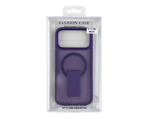 Чохол TPU+PC FlexGuard Magnetic Ring Stand для iPhone 17 Pro Max Dark Purple ma38103_3667567 2020000500216