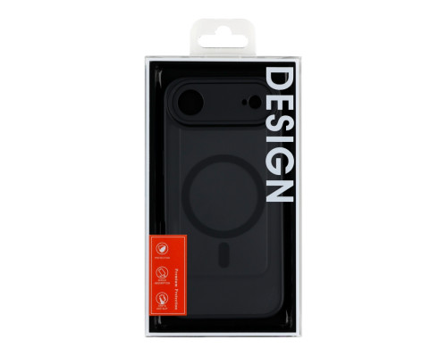 Чохол TPU+PC Anti Drop Full Camera with MagSafe для iPhone 17 Air Black ma95624_248346