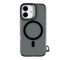 Чохол Kajsa Trans-Shield with MagSafe для iPhone 17 Black Smoke ma129240_333636 2020000509301
