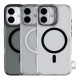 Чохол Kajsa Trans-Shield with MagSafe для iPhone 17 Black Smoke ma129240_333636 2020000509301