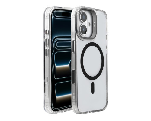 Чохол Kajsa Trans-Shield with MagSafe для iPhone 17 Black Smoke ma129240_333636 2020000509301