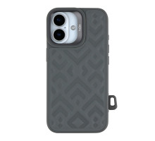 Чохол Kajsa Briquette Collection Rhombus with MagSafe для iPhone 17 Grey ma39047_3869665 2020000509448