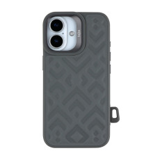 Чохол Kajsa Briquette Collection Rhombus with MagSafe для iPhone 17 Grey ma39047_3869665 2020000509448