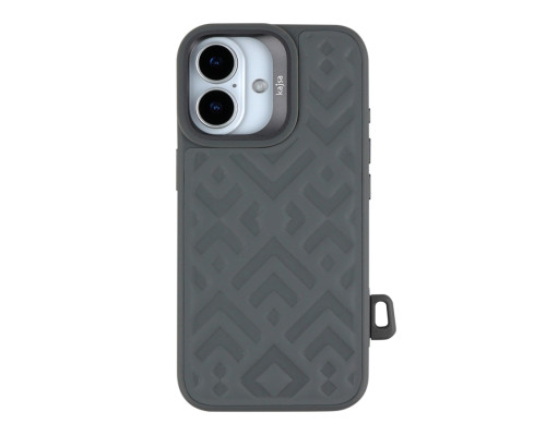 Чохол Kajsa Briquette Collection Rhombus with MagSafe для iPhone 17 Grey ma39047_3869665 2020000509448