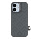 Чохол Kajsa Briquette Collection Rhombus with MagSafe для iPhone 17 Grey ma39047_3869665 2020000509448