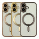 Чохол TPU Metallic Chrome Full Camera with Magsafe для iPhone 17 Chrome Silver ma38675_3867891