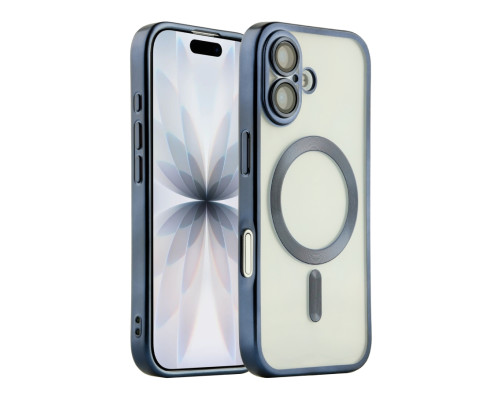 Чохол TPU Metallic Chrome Full Camera with Magsafe для iPhone 17 Chrome Silver ma38675_3867891