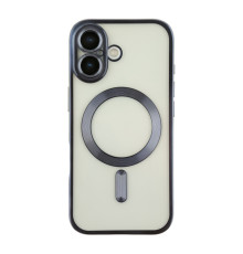 Чохол TPU Metallic Chrome Full Camera with Magsafe для iPhone 17 Chrome Dark Blue ma38675_3867887