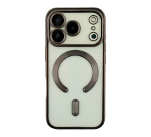 Чохол TPU Metallic Chrome Full Camera with Magsafe для iPhone 17 Pro Chrome Black ma38677_3867901 2020000491477