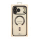 Чохол TPU Metallic Chrome Full Camera with Magsafe для iPhone 17 Pro Chrome Black ma38677_3867901