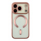 Чохол TPU Metallic Chrome Full Camera with Magsafe для iPhone 17 Pro Max Chrome Rose ma38678_3867914