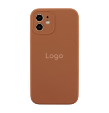 Чохол Silicone Case Full Size with Frame для iPhone 12 93.New Brown ma24506_2730534 2020000488903