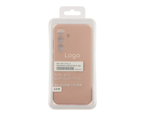 Чохол Liquid Silicone (AA) Full Camera для Samsung Galaxy S25 FE (S731) 19.Pink Sand ma38189_3667811 2020000509684