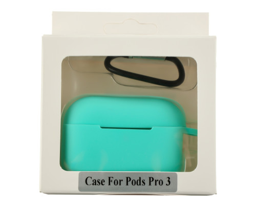 Футляр Silicone Case with hook для Airpods Pro 3 21.Sea blue ma38720_3867990
