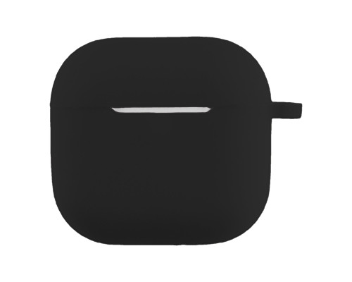 Футляр Silicone Case with hook для Airpods 4 М'ята упаковка 18.Black ma38789_3868313