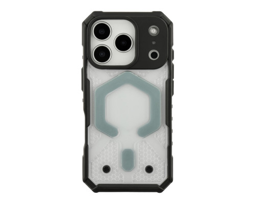 Чохол TPU+PC ArmorHex Magnetic Case для iPhone 17 Pro Transparent/Grey ma38106_3667580 2020000496380