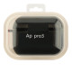 Футляр Silicone Case with microfibra для Airpods Pro 3 18.Black ma38721_3868016