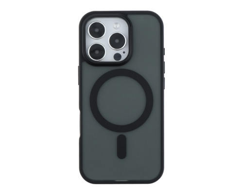 Чохол TPU+PC Goldencis Matte with MagSafe для iPhone 17 Pro Black ma39001_3869530 2020000496731