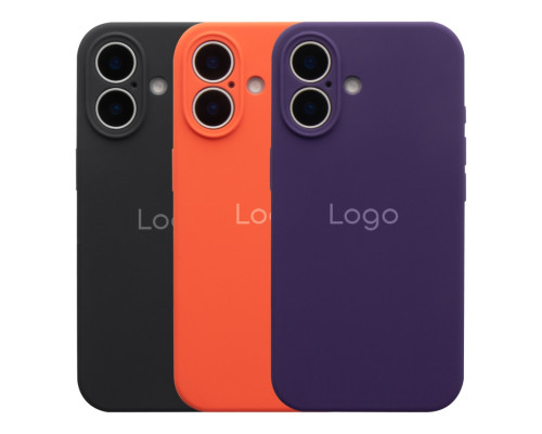 Чохол Silicone Case Full Size with Frame для iPhone 17 82.Elderberry ma38002_3667125