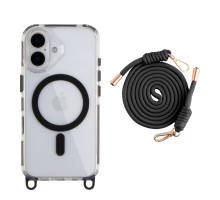 Чохол TPU+PC LanyardCase with MagSafe для iPhone 17 Air Black ma39122_3869974 2020000499985