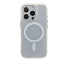 Чохол TPU+PC Goldencis Matte with MagSafe для iPhone 15 Pro White ma38998_3869517 2020000496625