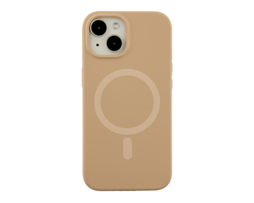 Чохол Glow Silicone Case with Magsafe для iPhone 15 Desert Gold ma36062_3869415 2020000502340