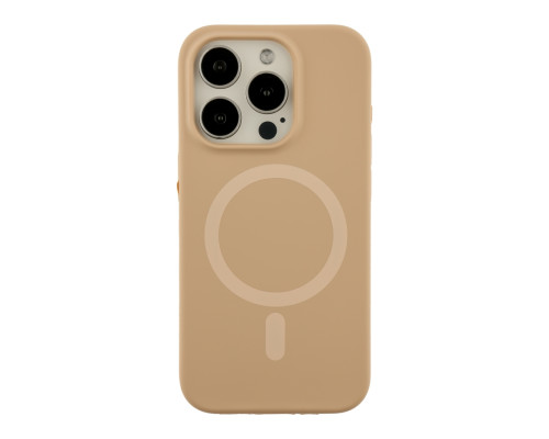 Чохол Glow Silicone Case with Magsafe для iPhone 15 Pro Desert Gold ma36063_3869420 2020000497448