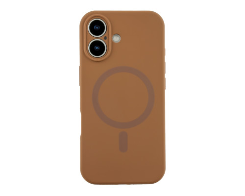 Чохол Glow Silicone Case Full Camera with Magsafe для iPhone 17 New Brown ma37990_3869491 2020000497165