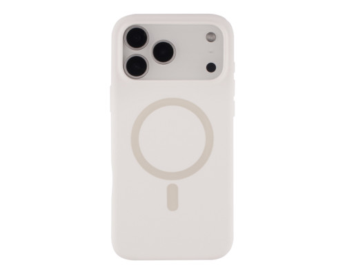 Чохол Glow Silicone Case with Magsafe для iPhone 18 Pro Max White ma253979_664097 2020000515241
