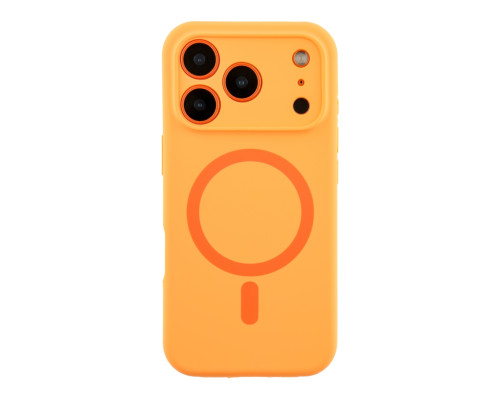 Чохол Glow Silicone Case Full Camera with Magsafe для iPhone 18 Pro Orange ma253986_664268 2020000515715