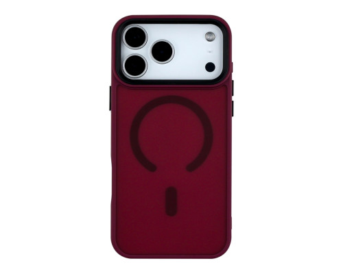 Чохол TPU+PC ShadowMat with MagSafe для iPhone 18 Pro Bordo ma253989_664275 2020000517467