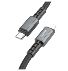 Кабель USB Hoco X85 PD Type-C to Lightning Колір Чорний 6931474777409