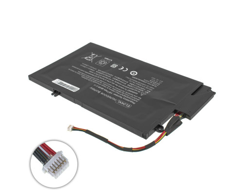 Батарея для ноутбука HP EL04XL (ENVY: 4-1000, 4-1100, 4-1200, SLEEKBOOK: 4T-1000 series) 14.8V 2700mAh 40Wh Black NBB-123371