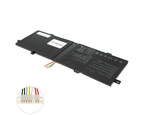 Батарея для ноутбука ASUS C21N1833 (Zenbook: UX431FA, UX431FN) 7.7V 6100mAh 47Wh Black (0B200-03340000) NBB-124615