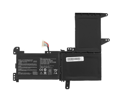 Батарея для ноутбука ASUS B31N1637 (VivoBook X510UA, X510UQ, S510UA, S510UN series) 11.4V 3600mAh 41Wh Black NBB-124834