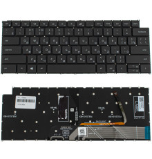 Клавиатура для ноутбука DELL (Vostro: 5310, 5320) рус, черный, подсветка клавиш, без фрейму NBB-126065