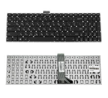Клавіатура для ноутбука ASUS (X502, X551, X553, X555, S500, TP550) ukr, black, без фрейму, без кріплень NBB-128152