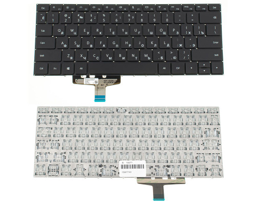 Клавіатура для ноутбука HUAWEI (W19 series) rus, black, без кадру NBB-128271