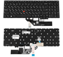 Клавіатура для ноутбука LENOVO (ThinkPad: E16 Gen 1) rus, black, без фрейму NBB-137301