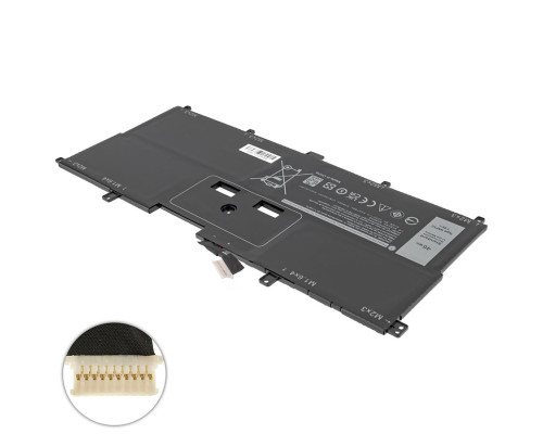 Батарея для ноутбука DELL NNF1C (HMPFH, XPS 13 9365, P71G) 7.6V 6053mAh 46Wh Black